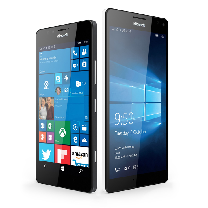 Lumia 950, Surface Pro 4 : Microsoft frappe très fort