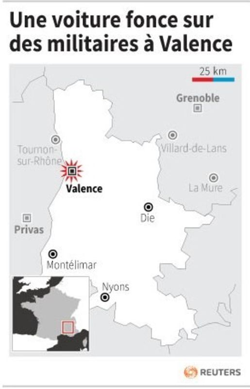 L'assaillant de Valence n'est pas lié à un réseau islamiste