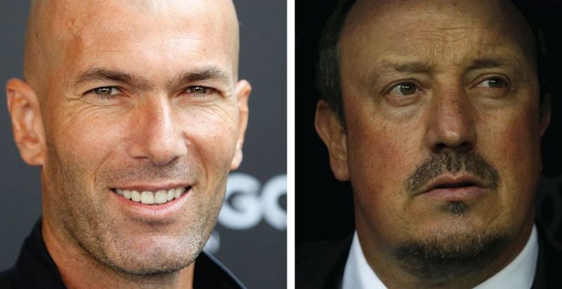 Zinedine Zidane pour remplacer Rafael Benitez au Real Madrid