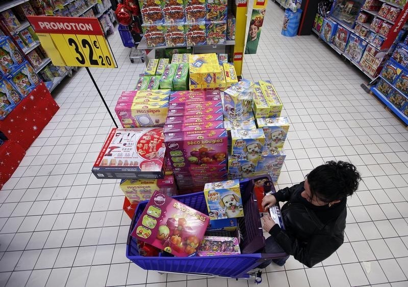 Inflation nulle en moyenne annuelle en France l'an passé