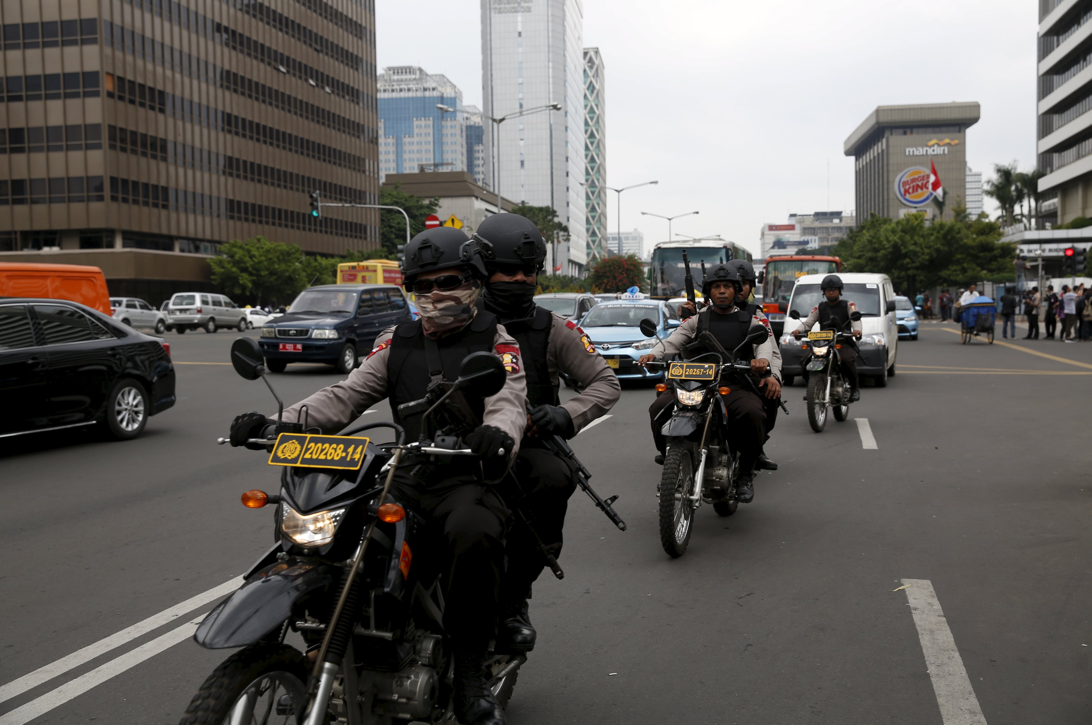 Arrestations en Indonésie au lendemain des attentats de Djakarta