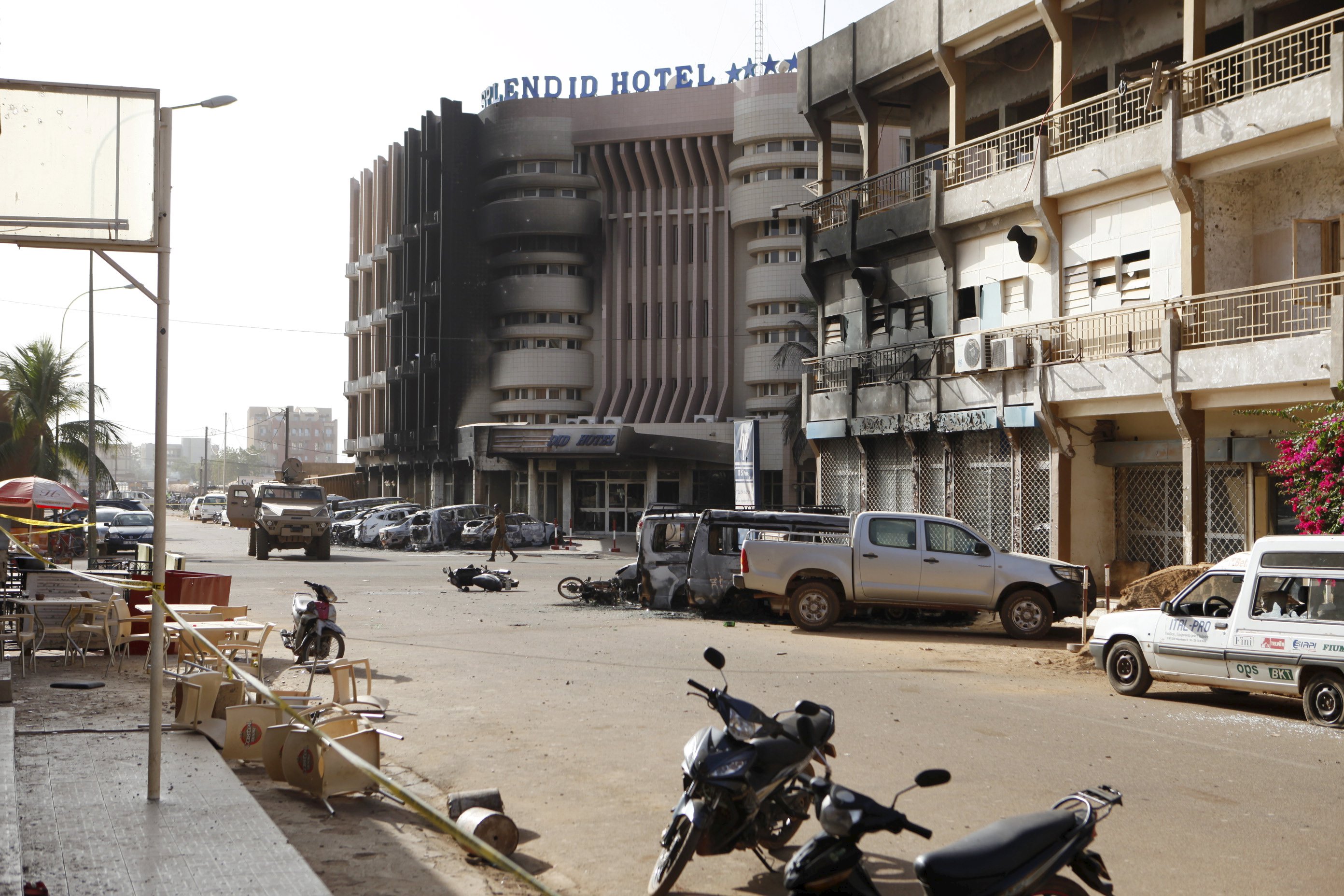 Attaque djihadiste meurtrière au coeur de Ouagadougou