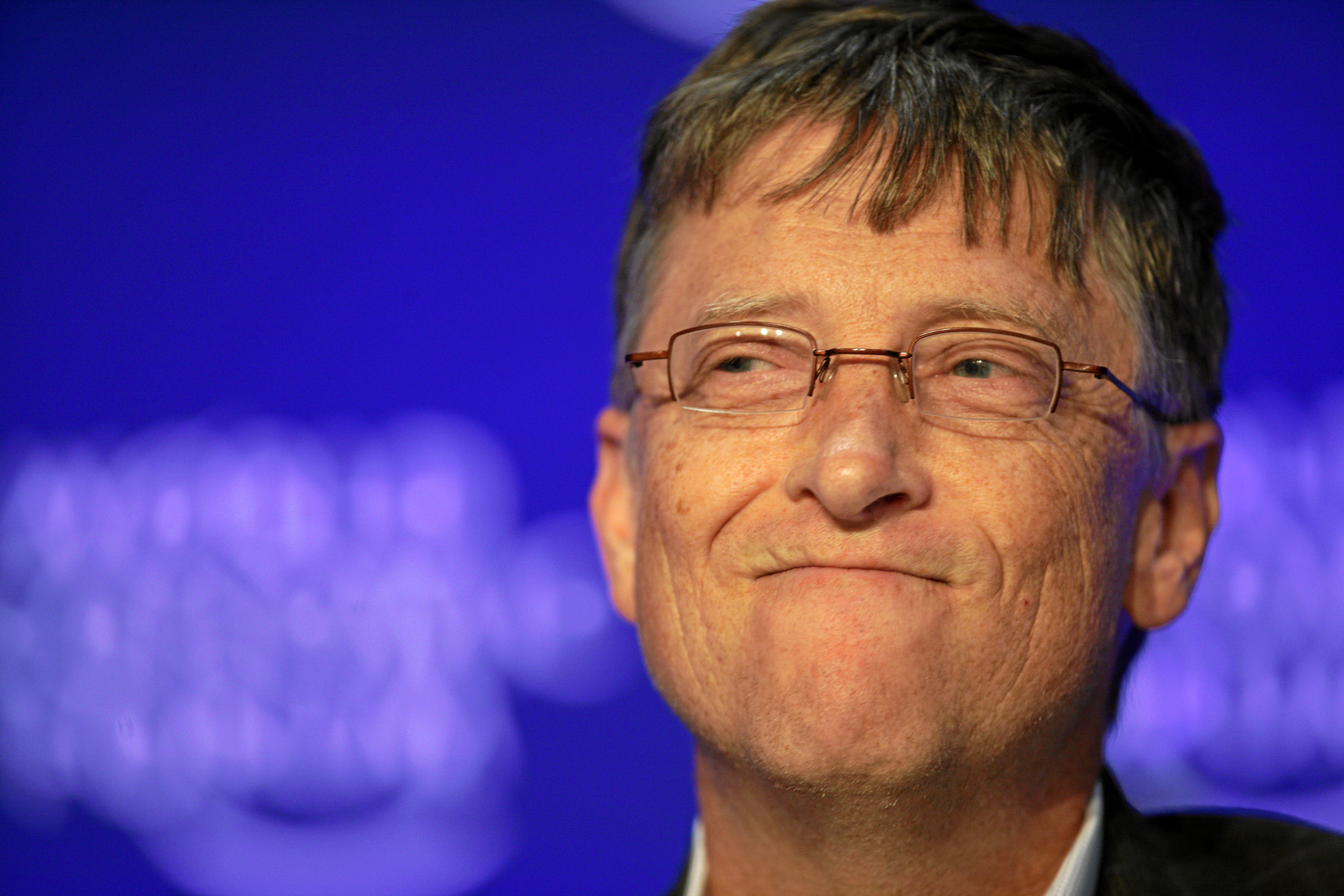Bill Gates au sommet du monde…