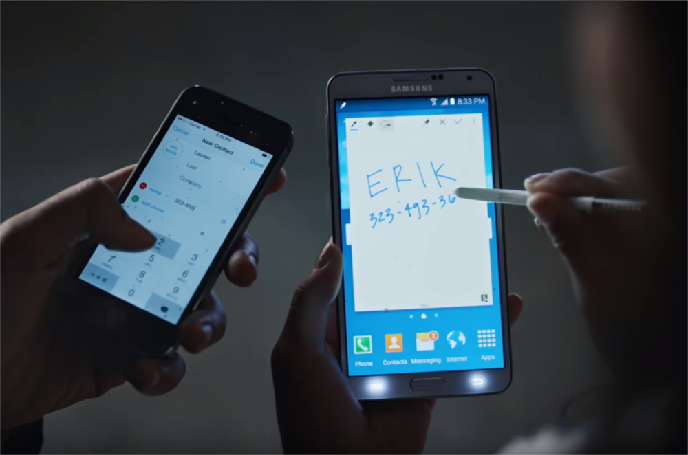 VIDEO : Quand Samsung se moque d'Apple