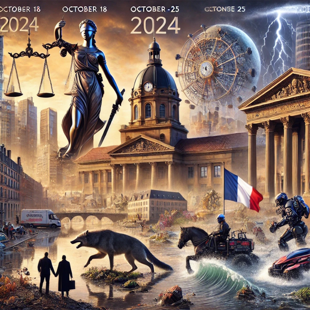 L'essentiel de l'actualité en France du 18 au 25 octobre 2024