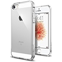 Coque iPhone 5S / 5 / SE, Spigen [ ULTRA TRANSPARENTE SILICONE EN GEL ] Coque Spigen Original Housse Etui Anti-choc pour 5S / 5 / SE (SGP10640)