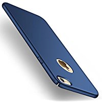 Coque iPhone 6/6s, Joyguard PC Matière avec [Plein Ecran en Verre Trempé Protecteur] [Ultra Mince] [Ultra Léger] Anti-Rayures Anti-dérapante iPhone 6/6s Case Coque Housse Bumper Cover pour iPhone 6/6s-4,7 pouces - Bleu Foncé